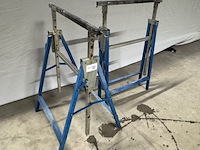 2x werkschraag, blauw - afbeelding 2 van  2