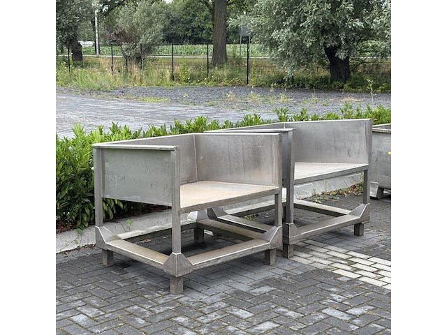 2x werktafel | rvs - afbeelding 3 van  9