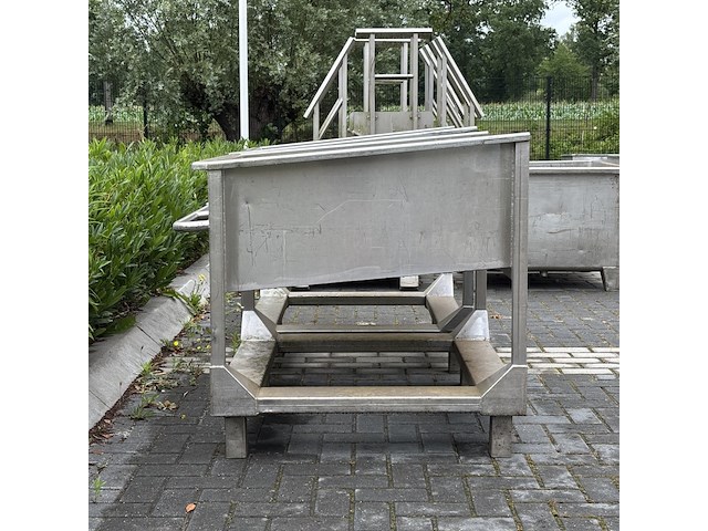 2x werktafel | rvs - afbeelding 4 van  9