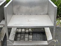 2x werktafel | rvs - afbeelding 8 van  9