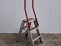 2x werktrap 2x 2 trees met bordes - afbeelding 12 van  13