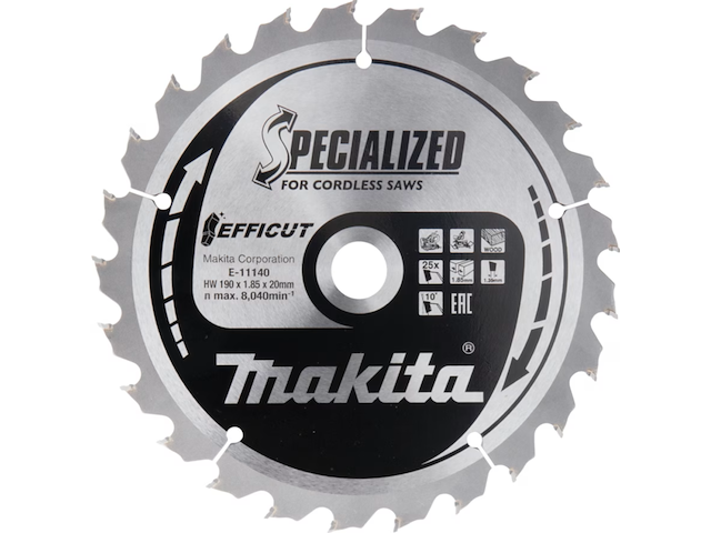 2x widia zaagblad makita, e-11140 - afbeelding 1 van  3