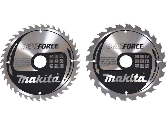 2x widia zaagbladen makita, b-49323 - afbeelding 1 van  3