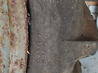 2x wiel voor dubbel montering tractor, dunlop - afbeelding 4 van  4
