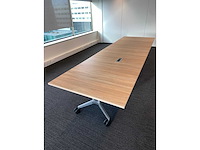 2x wilkahn confair - mobiele klapbare vergadertafel 200x120 - afbeelding 3 van  26