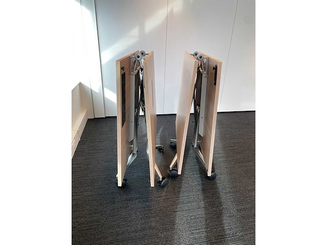 2x wilkahn confair - mobiele klapbare vergadertafel 200x120 - afbeelding 19 van  26