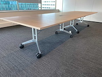 2x wilkahn confair - mobiele klapbare vergadertafel 200x120 - afbeelding 22 van  26