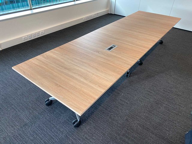 2x wilkahn confair - mobiele klapbare vergadertafel 200x120 - afbeelding 26 van  26