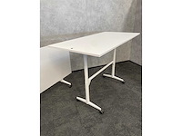 2x wilkahn timetable lift - verrijdbare zit-sta vergadertafel 100x200 - afbeelding 4 van  21