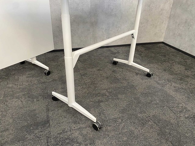 2x wilkahn timetable lift - verrijdbare zit-sta vergadertafel 100x200 - afbeelding 5 van  21