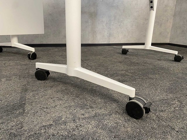 2x wilkahn timetable lift - verrijdbare zit-sta vergadertafel 100x200 - afbeelding 7 van  21