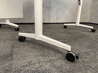 2x wilkahn timetable lift - verrijdbare zit-sta vergadertafel 100x200 - afbeelding 7 van  21
