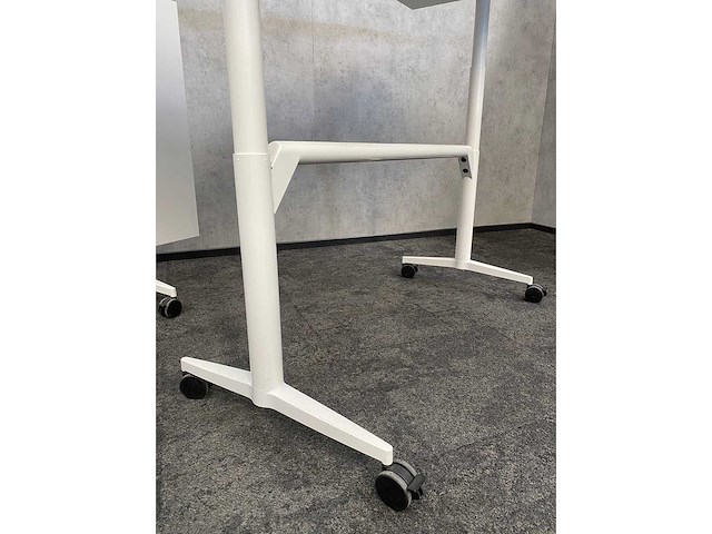 2x wilkahn timetable lift - verrijdbare zit-sta vergadertafel 100x200 - afbeelding 8 van  21