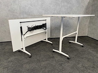 2x wilkahn timetable lift - verrijdbare zit-sta vergadertafel 100x200 - afbeelding 11 van  21
