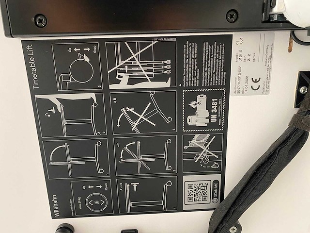 2x wilkahn timetable lift - verrijdbare zit-sta vergadertafel 100x200 - afbeelding 17 van  21