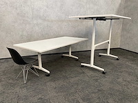 2x wilkahn timetable lift - verrijdbare zit-sta vergadertafel 100x200 - afbeelding 18 van  21