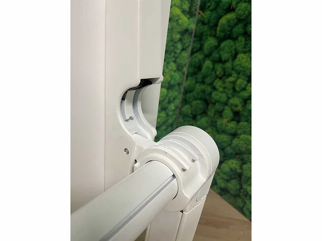 2x witte verrijdbare klaptafel 160x68 - afbeelding 3 van  12