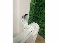 2x witte verrijdbare klaptafel 160x68 - afbeelding 3 van  12