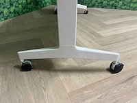 2x witte verrijdbare klaptafel 160x68 - afbeelding 9 van  12