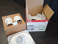 2x woonhuisventilator ozeo, e ecowatt control co2 plug - afbeelding 1 van  4