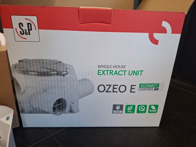 2x woonhuisventilator ozeo, e ecowatt control co2 plug - afbeelding 4 van  4