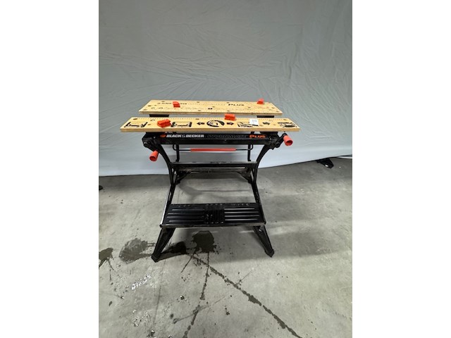 2x workmate black&decker, inklapbaar - afbeelding 3 van  4