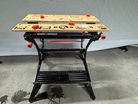 2x workmate black&decker, inklapbaar - afbeelding 3 van  4