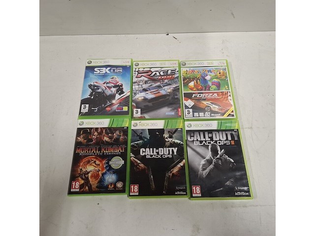 2x xbox 360 met 14 games en 3x controller - afbeelding 5 van  14