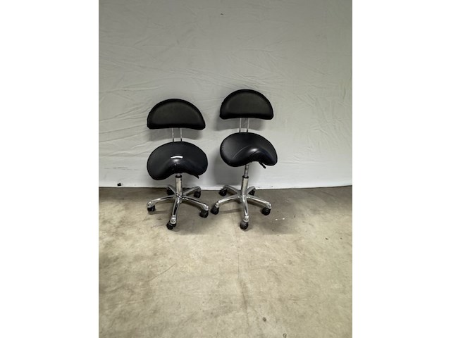 2x zadelkruk reeve, zwart - afbeelding 2 van  5