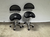 2x zadelkruk reeve, zwart - afbeelding 2 van  5