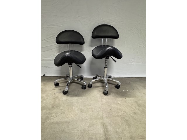 2x zadelkruk reeve, zwart - afbeelding 3 van  5