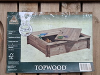 2x zandbak met deksel topwood - afbeelding 5 van  5