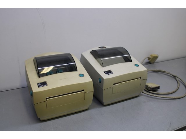 2x zebra da402 labelprinter - afbeelding 1 van  9