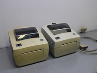 2x zebra da402 labelprinter - afbeelding 1 van  9