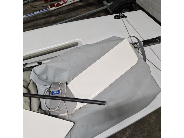 2x zeilboot met 1x boottrailer, ilca / laser / kalf - afbeelding 16 van  84