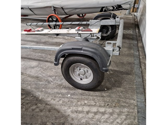 2x zeilboot met 1x boottrailer, ilca / laser / kalf - afbeelding 31 van  84