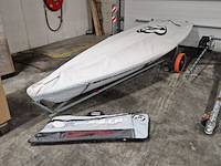 2x zeilboot met 1x boottrailer, ilca / laser / kalf - afbeelding 35 van  84
