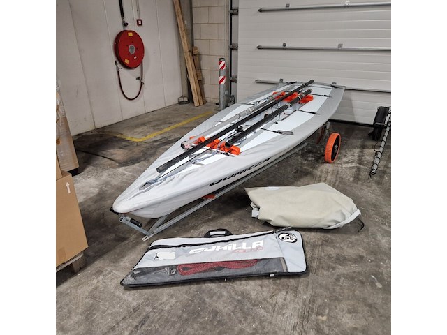 2x zeilboot met 1x boottrailer, ilca / laser / kalf - afbeelding 36 van  84