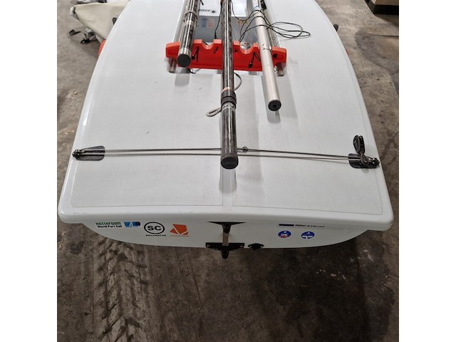 2x zeilboot met 1x boottrailer, ilca / laser / kalf - afbeelding 37 van  84