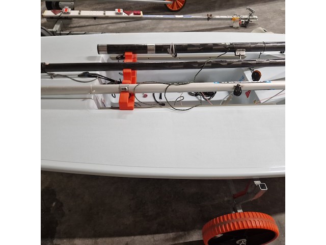 2x zeilboot met 1x boottrailer, ilca / laser / kalf - afbeelding 47 van  84
