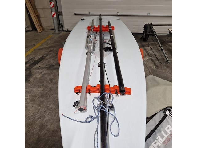 2x zeilboot met 1x boottrailer, ilca / laser / kalf - afbeelding 49 van  84
