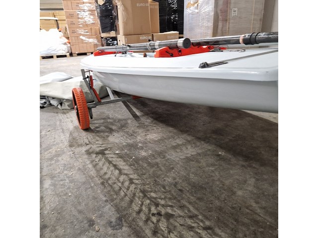 2x zeilboot met 1x boottrailer, ilca / laser / kalf - afbeelding 62 van  84