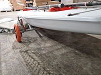 2x zeilboot met 1x boottrailer, ilca / laser / kalf - afbeelding 62 van  84