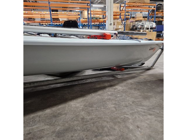 2x zeilboot met 1x boottrailer, ilca / laser / kalf - afbeelding 65 van  84