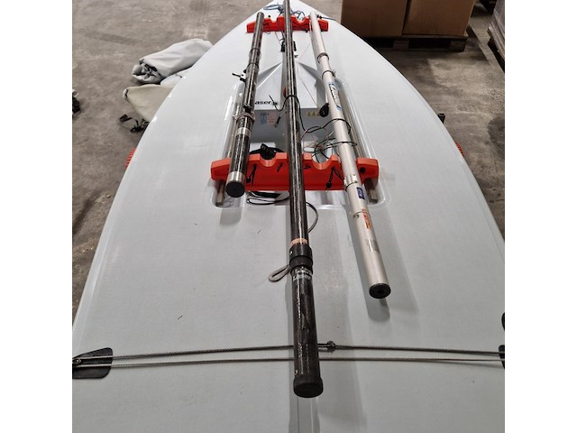 2x zeilboot met 1x boottrailer, ilca / laser / kalf - afbeelding 66 van  84