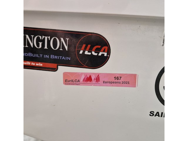 2x zeilboot met 1x boottrailer, ilca / laser / kalf - afbeelding 67 van  84