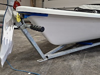 2x zeilboot met 1x boottrailer, ilca / laser / kalf - afbeelding 79 van  84