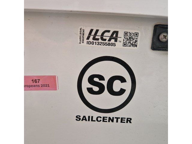 2x zeilboot met 1x boottrailer, ilca / laser / kalf - afbeelding 78 van  84