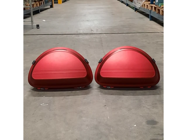 2x zijkoffer t.b.v. elektrische scooter - afbeelding 1 van  6
