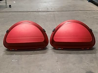 2x zijkoffer t.b.v. elektrische scooter